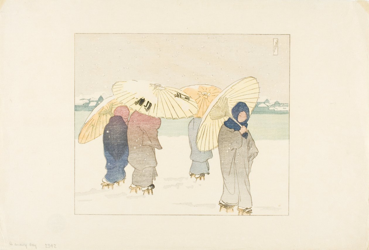 Un día nevado de Helen Hyde