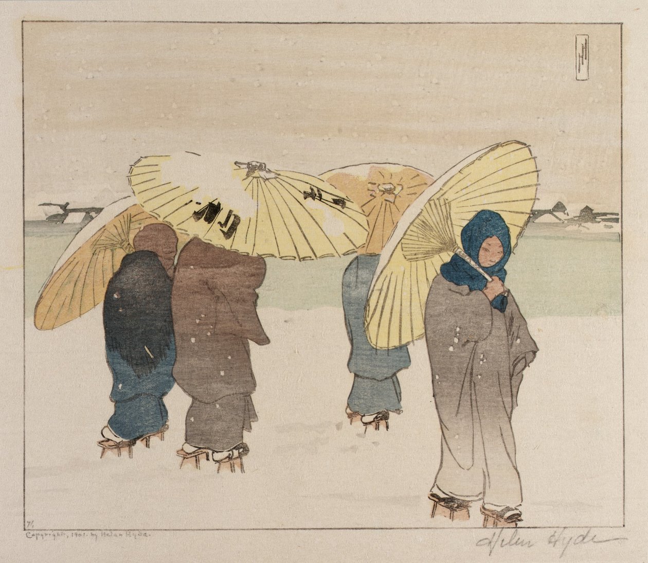 Un día de nieve de Helen Hyde