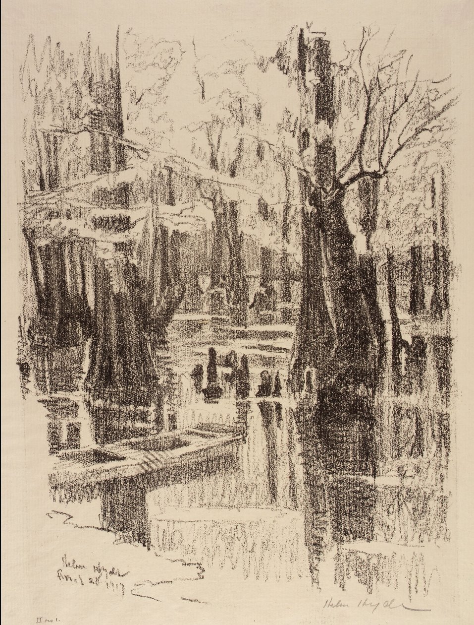 Pantano de los Cipreses de Helen Hyde