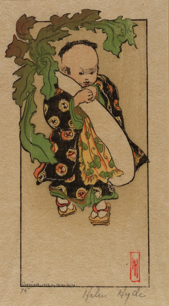 El Daikon y el bebé de Helen Hyde