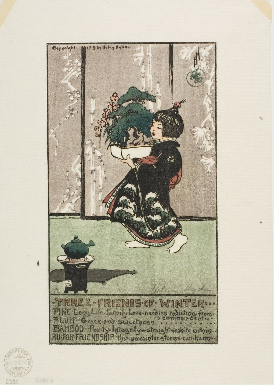 Tres amigos del invierno de Helen Hyde