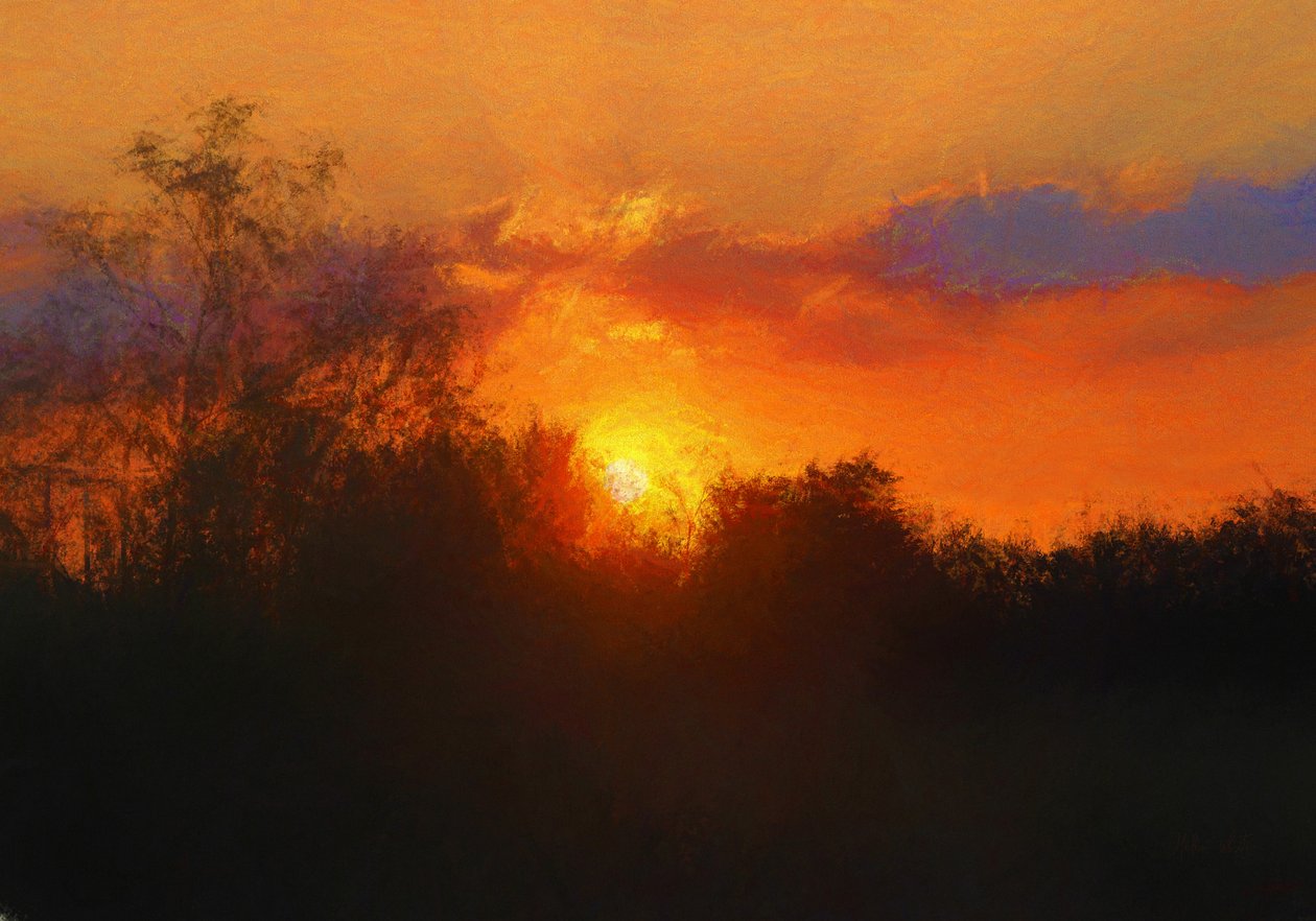 Después de Turner I, 2018 de Helen White