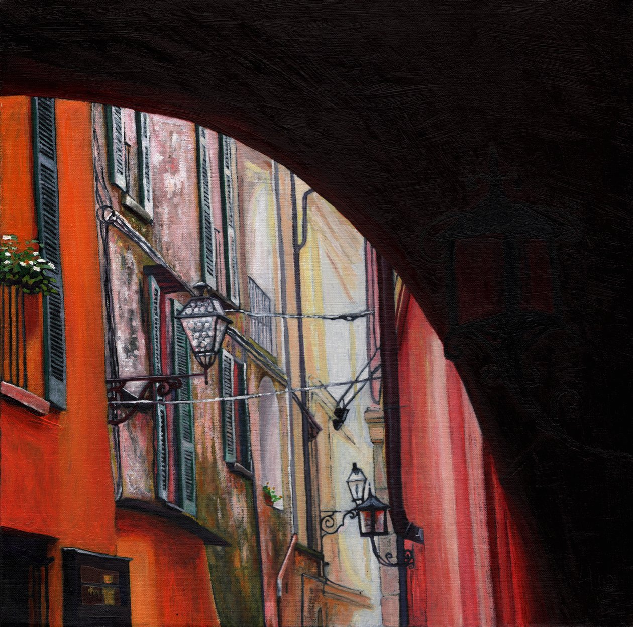 Faroles de Menaggio, 2012 de Helen White