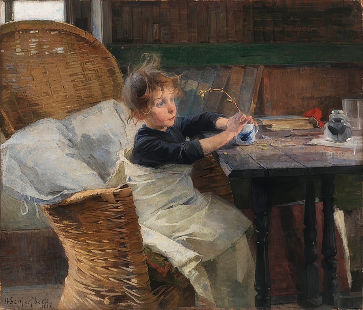 La convaleciente. 1888 de Helene Schjerfbeck