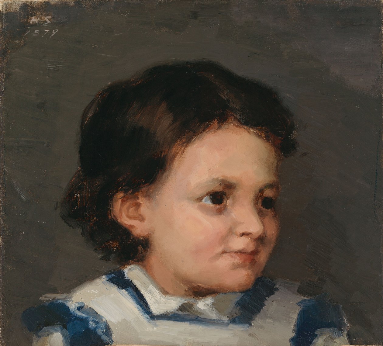 La pequeña Liisa de Helene Schjerfbeck