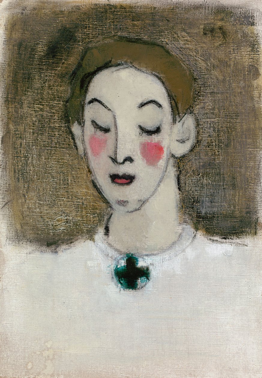 Enfermera I (Kaija Lahtinen) de Helene Schjerfbeck
