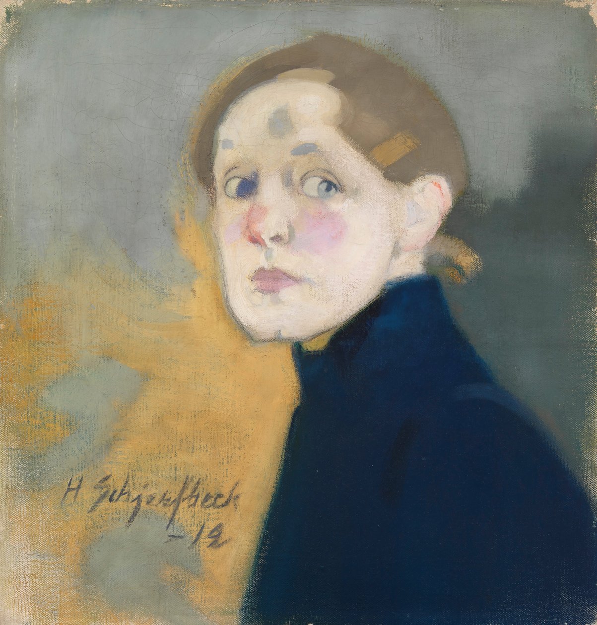 Autorretrato, 1912 de Helene Schjerfbeck