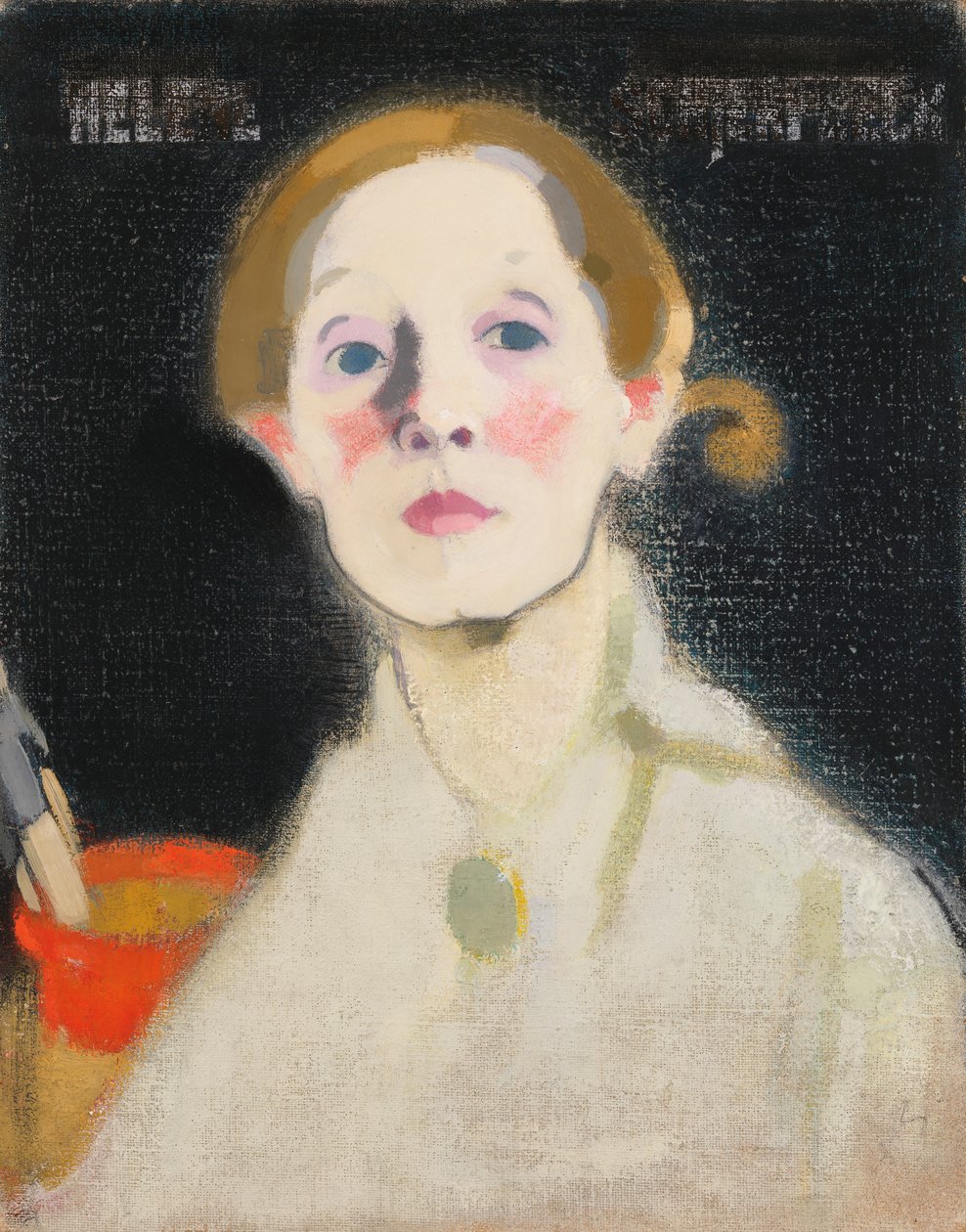 Autorretrato, 1915 de Helene Schjerfbeck