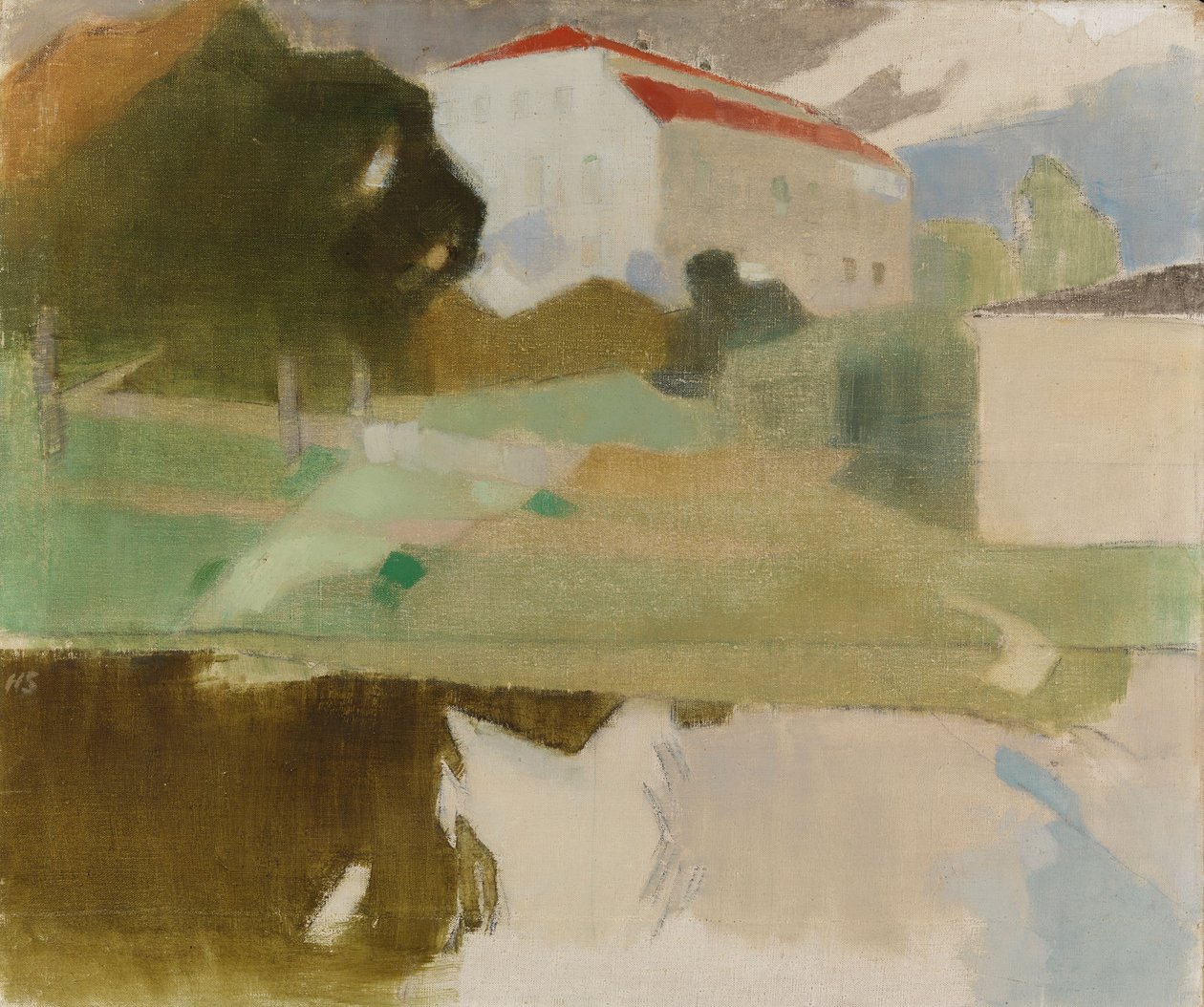 Mansión de Sjundby de Helene Schjerfbeck