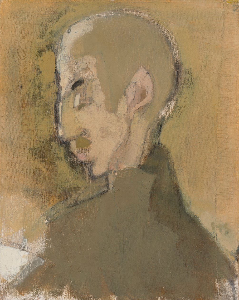 El casero II (Perfil de un hombre) de Helene Schjerfbeck