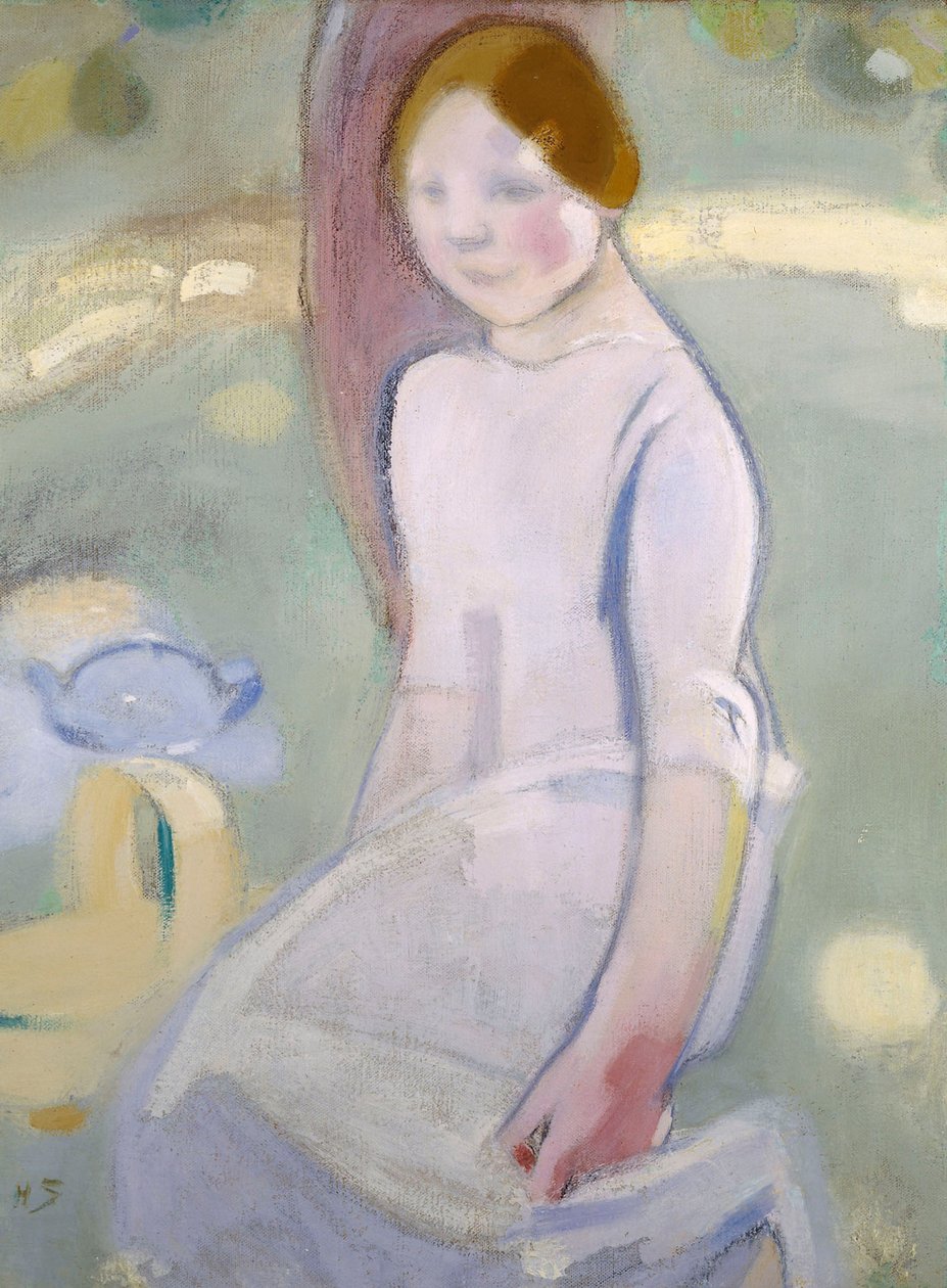 Bajo el tilo de Helene Schjerfbeck