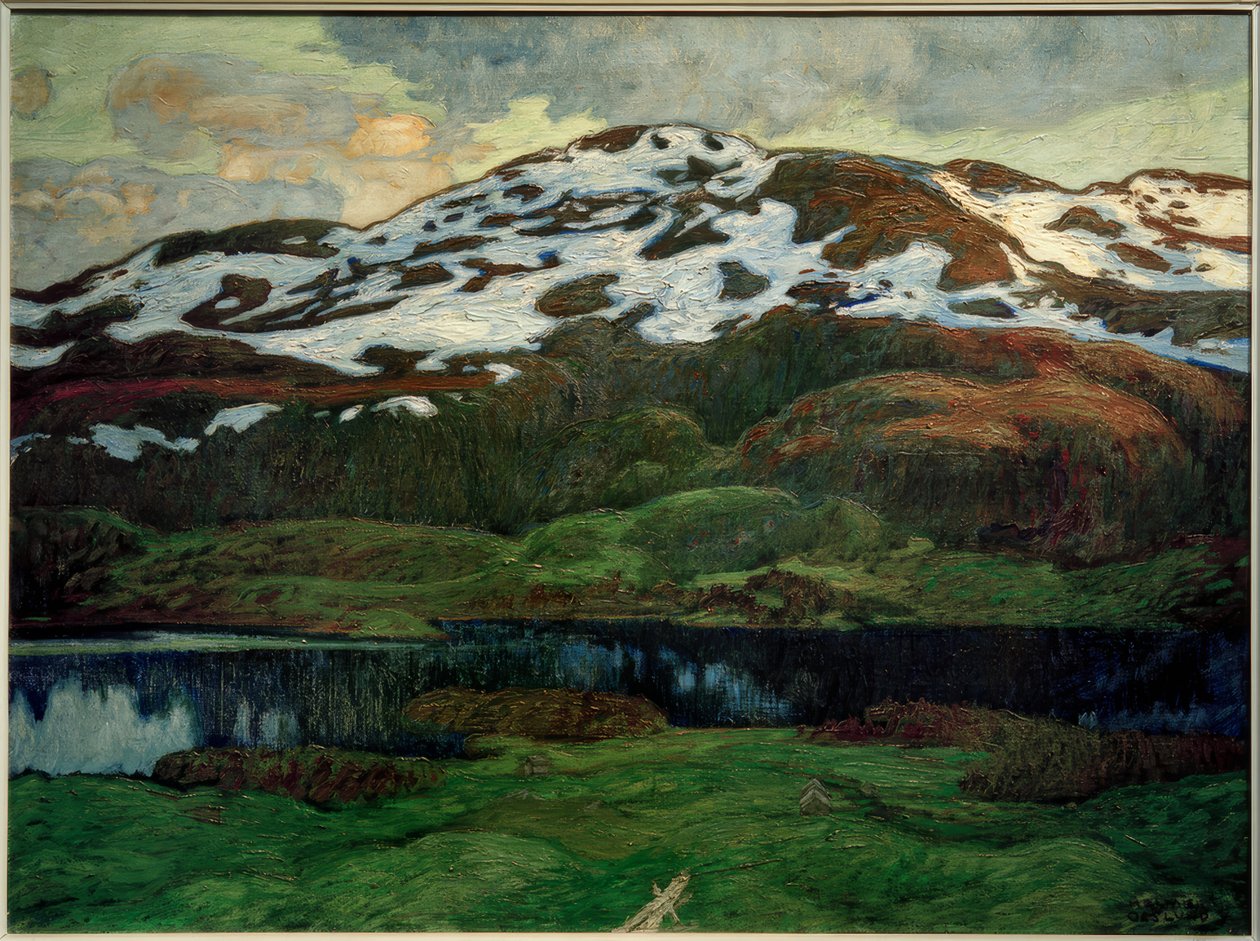 Tarde de verano en Kallsjön de Helmer Osslund