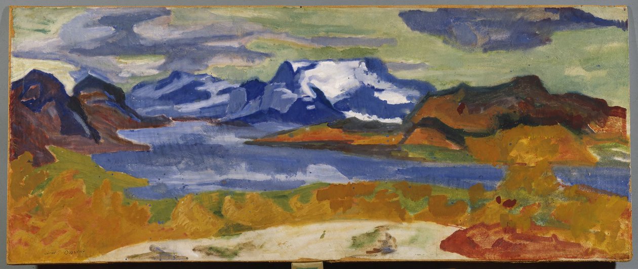 De camino a «Sjöfallet» de Helmer Osslund