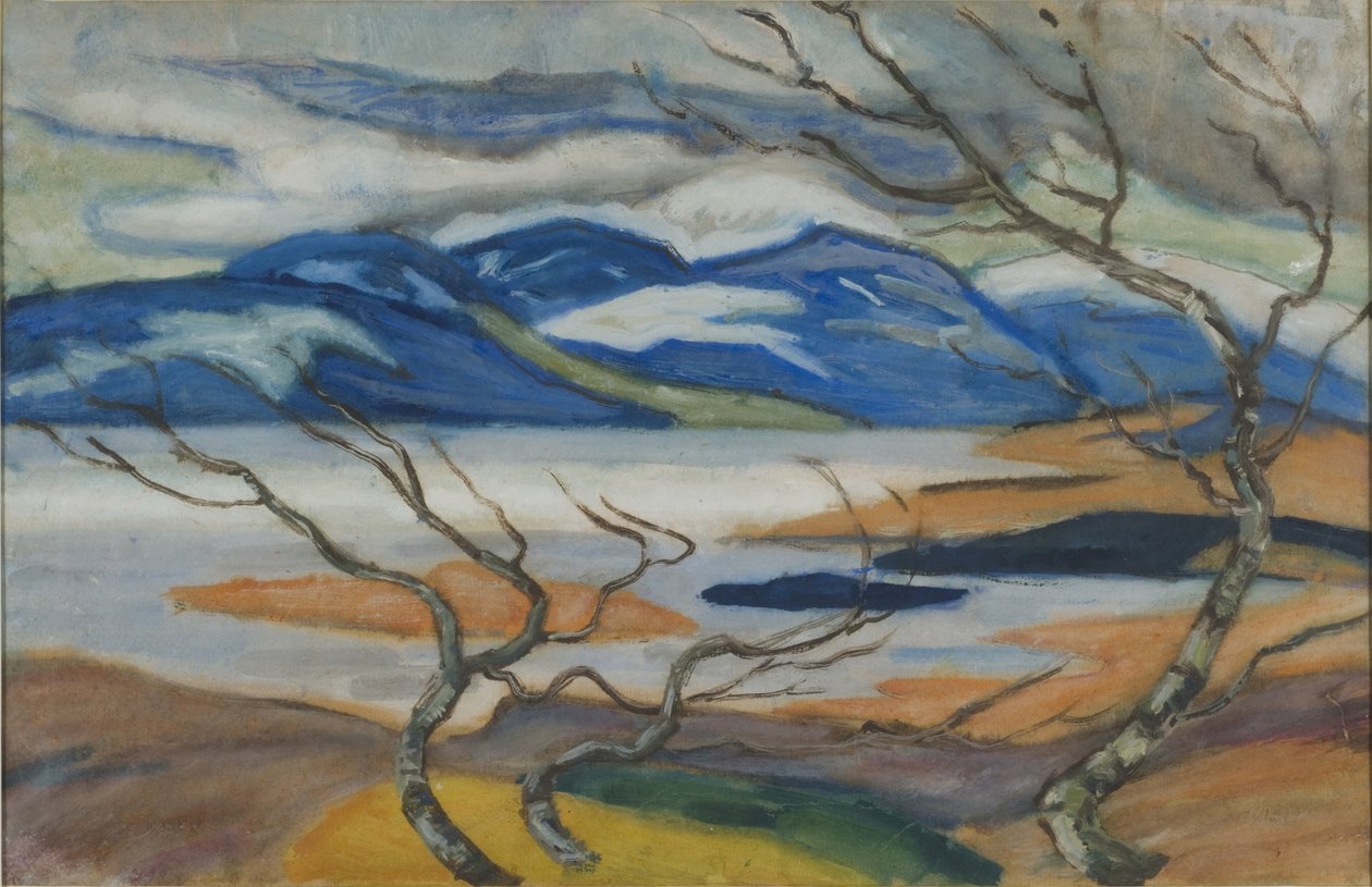 Torne Marsh en primavera de Helmer Osslund