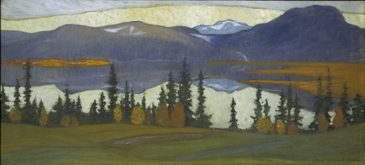Vistas desde Klocka de Helmer Osslund