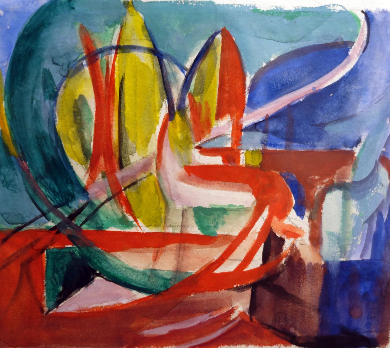 Estudio del cuadro Gacela de Franz Marc de Helmuth Macke