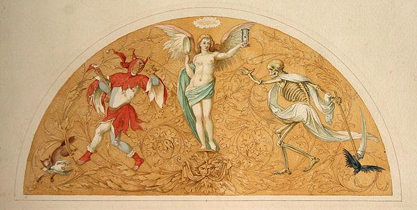 Diseño para una decoración interior de Helwig Reinhard Hochapfel
