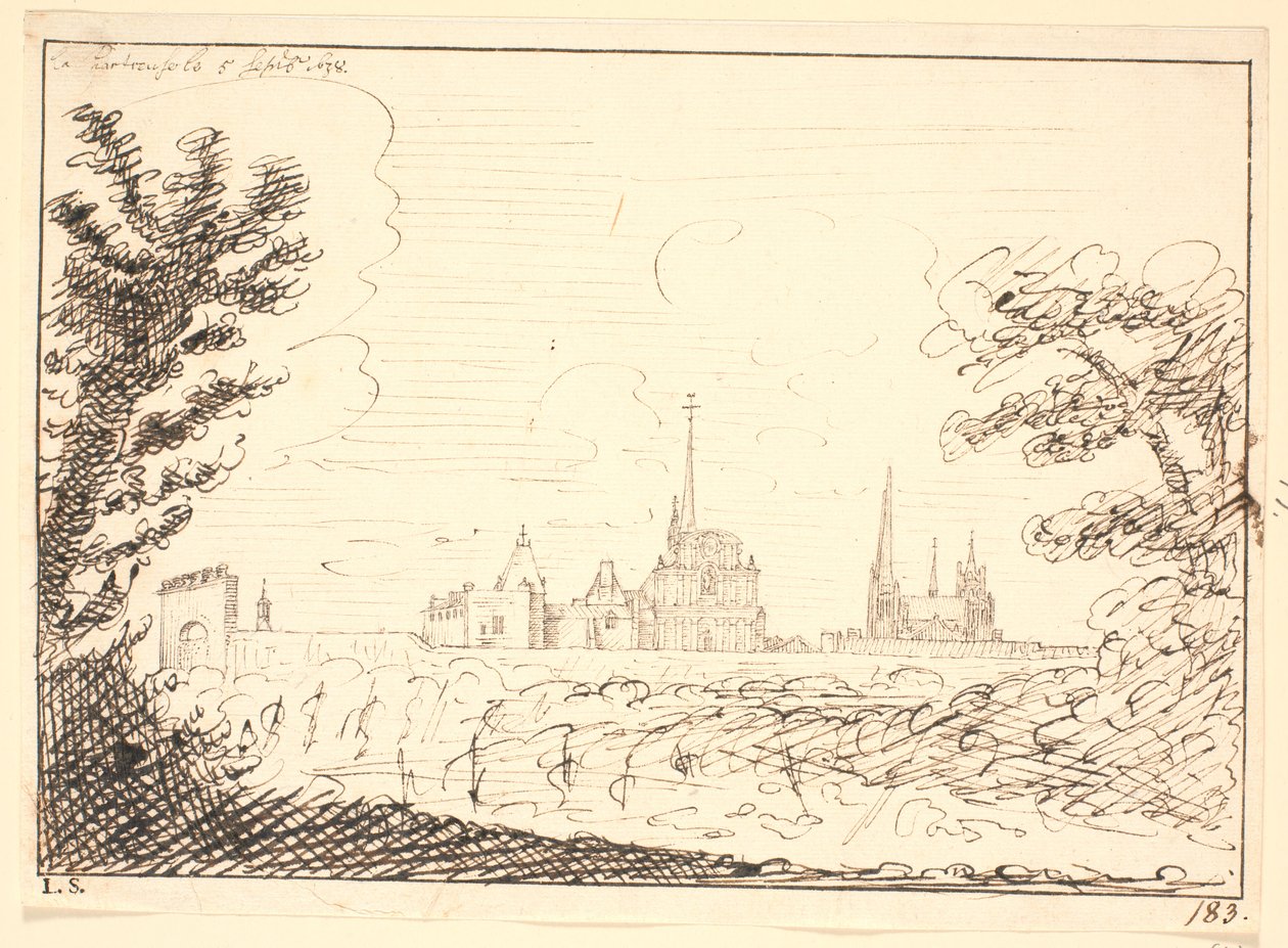 Vista de Notre-Dame-de-la-Miséricorde, Burdeos de Hem
