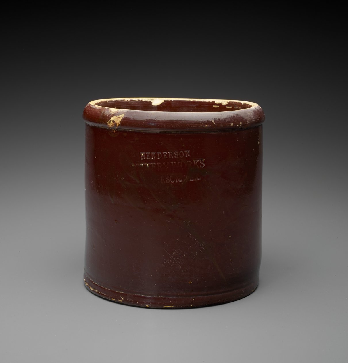 Jarra, c. 1890-1894 de Henderson Pottery Works Henderson Pottery Works