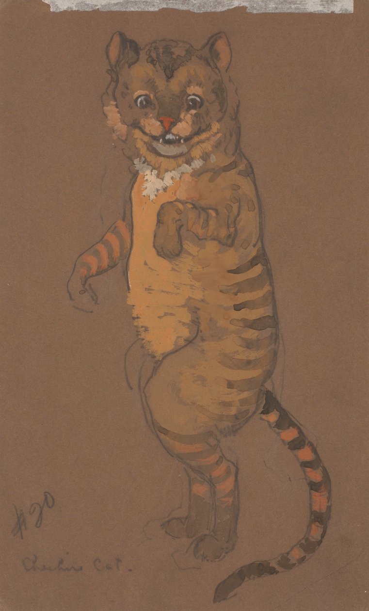 Cheshire Cat (diseño de vestuario para Alicia en el País de las Maravillas, 1915) de Henderson, William Penhallow