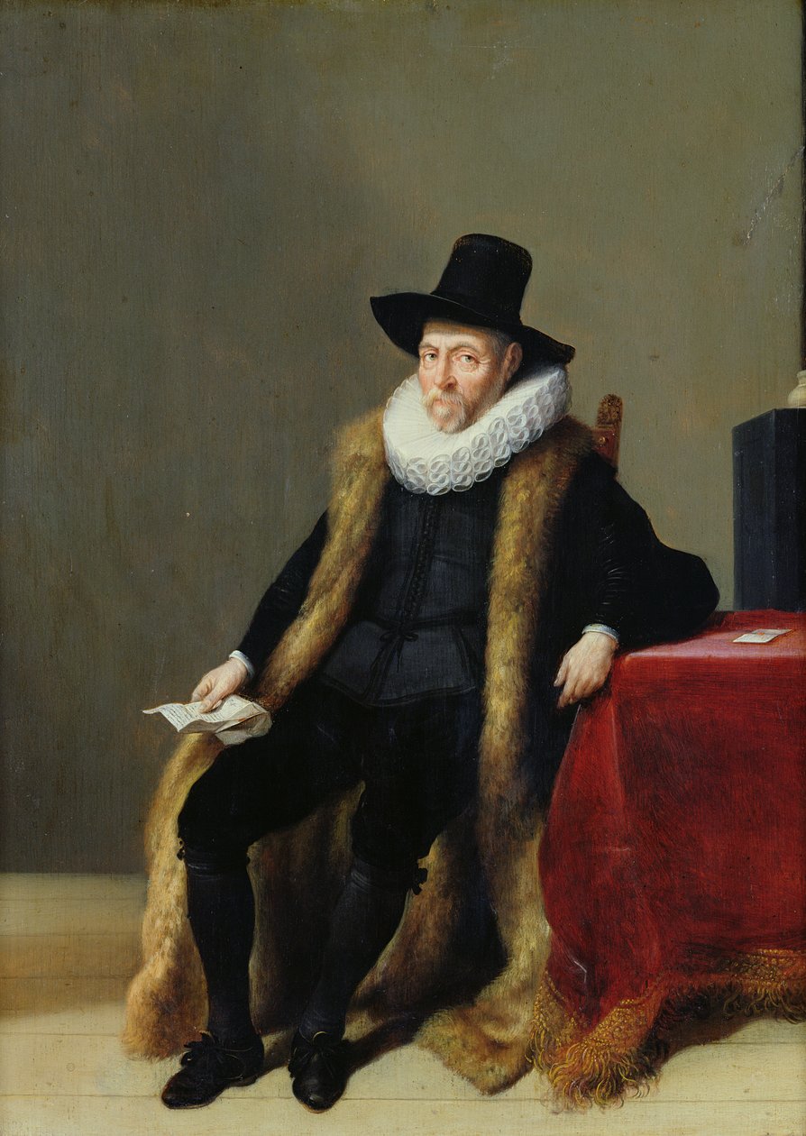 Retrato de un hombre de Hendrick Gerritsz Pot