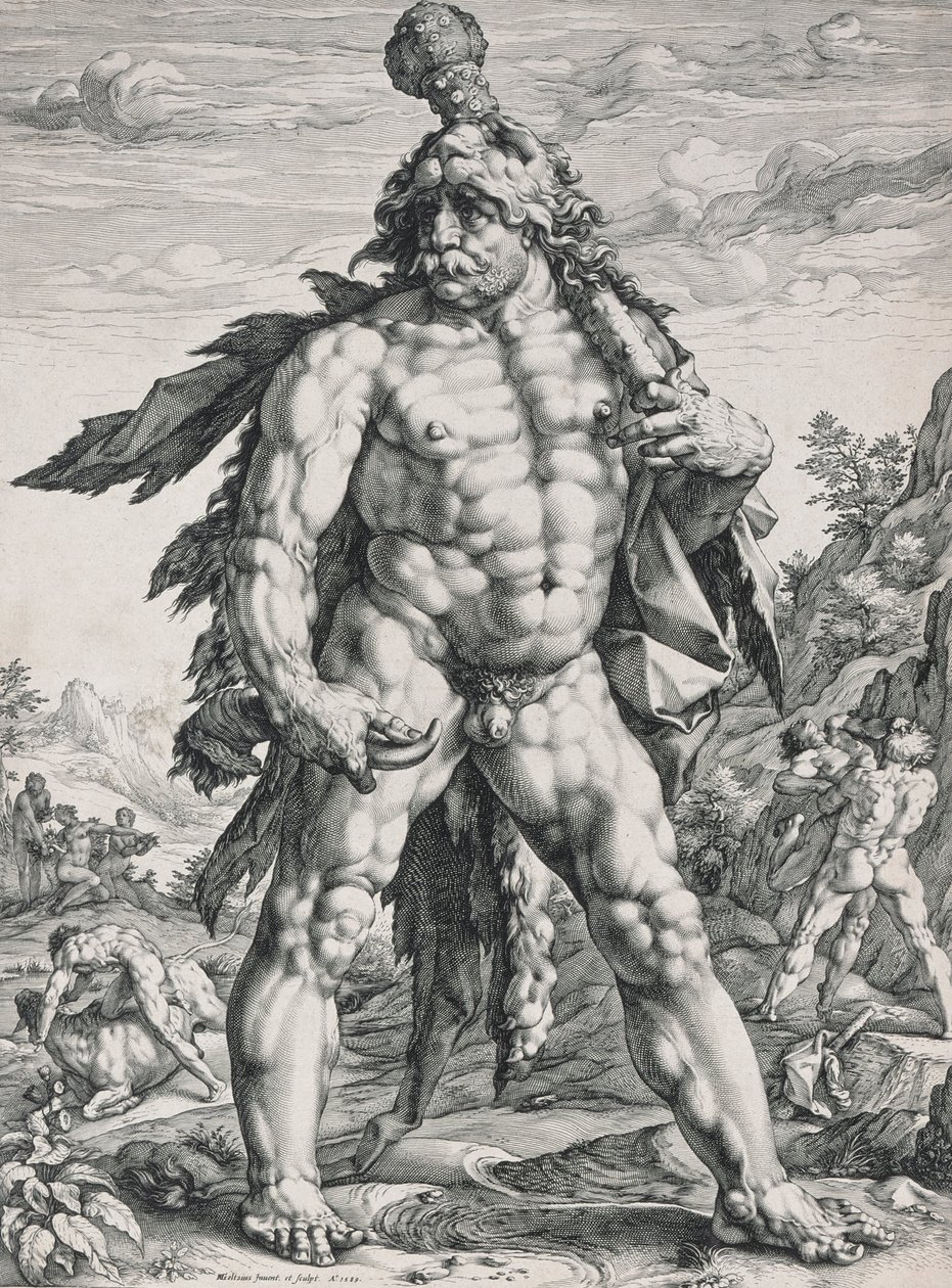 El gran Hércules de Hendrik Goltzius