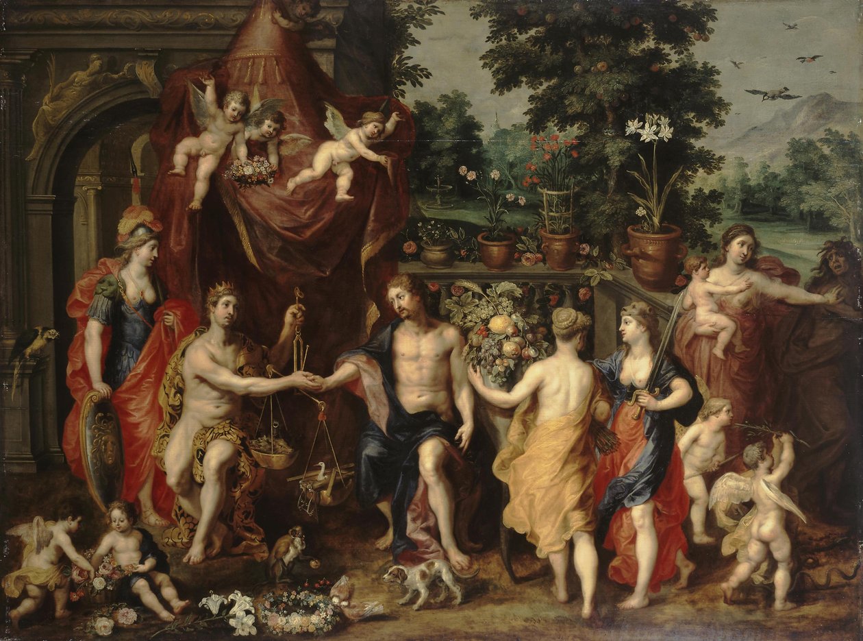 Alegoría de la vida virtuosa de Hendrick van Balen