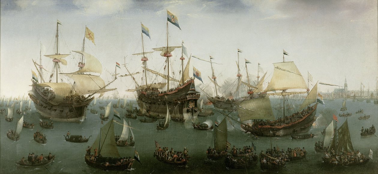 El Retorno a Ámsterdam de la Segunda Expedición a las Indias Orientales de Hendrick Cornelisz. Vroom