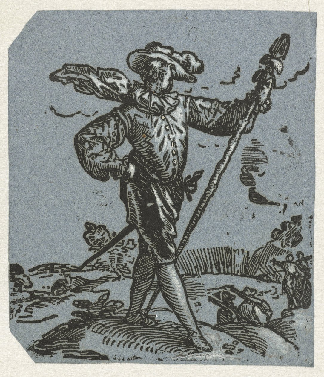 capitán de infantería de Hendrick Goltzius (circle of)