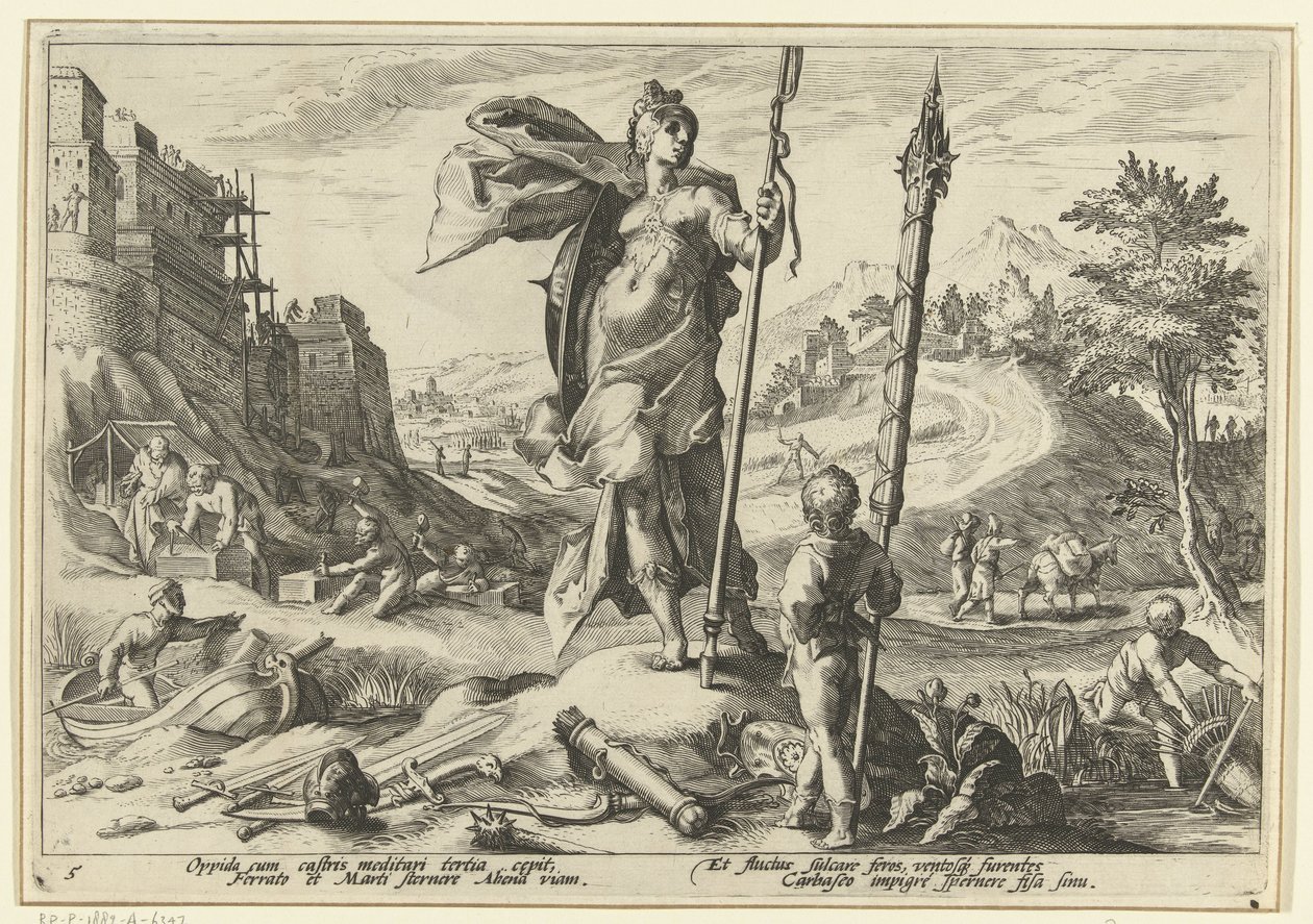 Edad de Bronce Metamorfosis de Ovidio (título de la serie) de Hendrick Goltzius (workshop of)