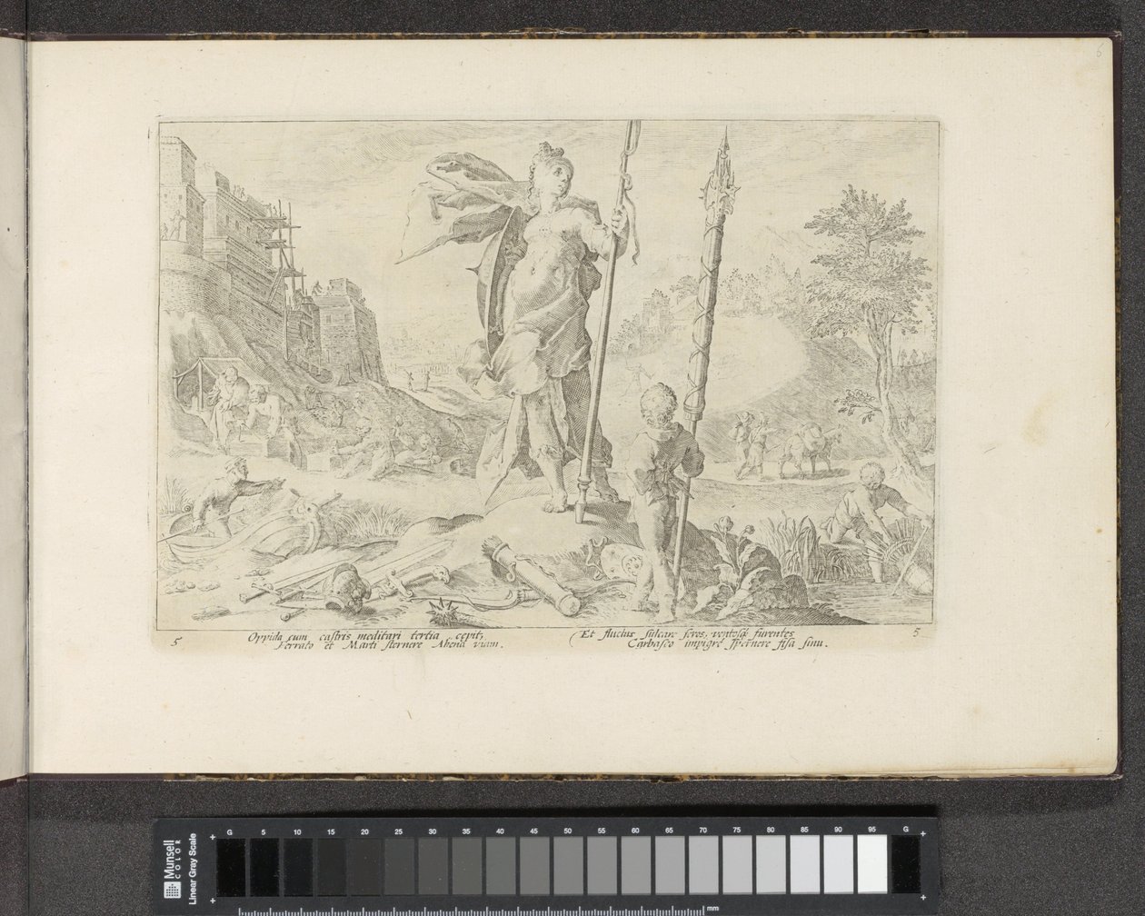 Edad de Bronce Metamorfosis de Ovidio (título de la serie) Recreaciones de P. Ovidius Naso (título de la serie) de Hendrick Goltzius (workshop of)