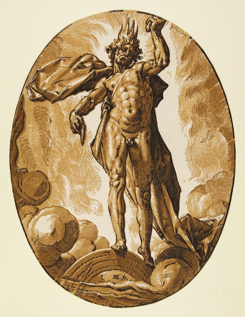 Éter de Hendrick Goltzius