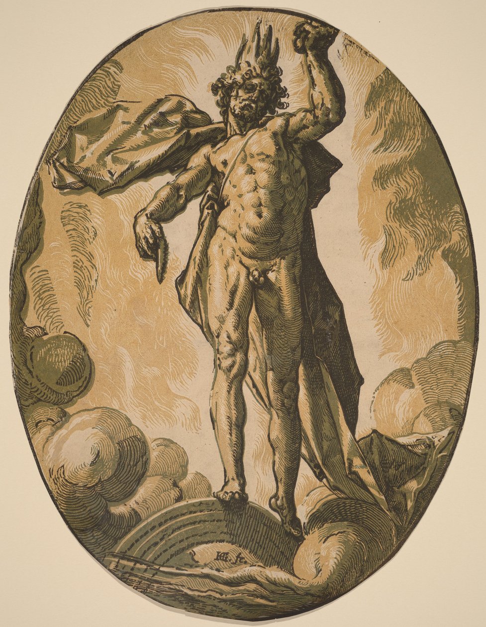 Éter de Hendrick Goltzius