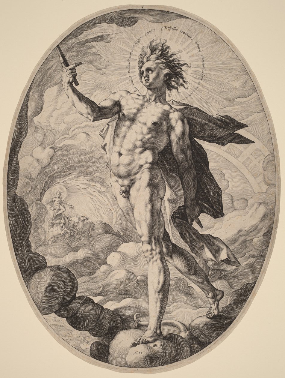 Apollo de Hendrick Goltzius