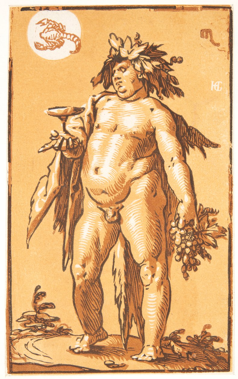 Bacchus de Hendrick Goltzius