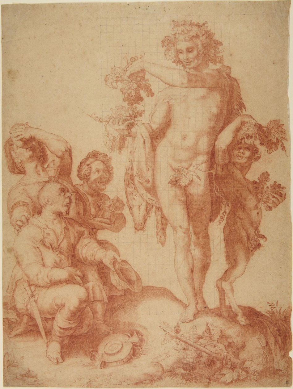 Baco de Hendrick Goltzius