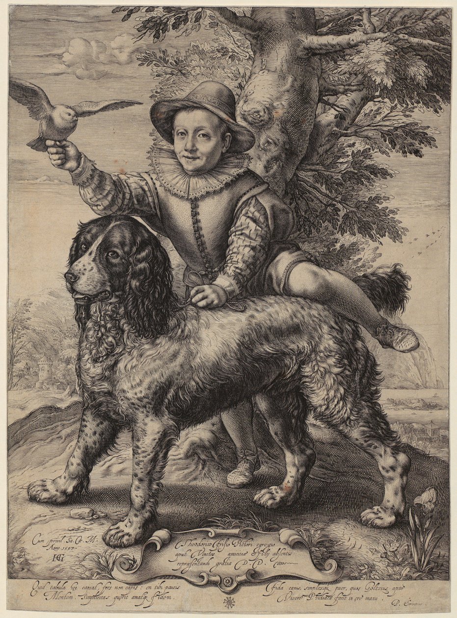 La circuncisión de Cristo, lámina 4 de la serie «La vida de la Virgen María» de Hendrick Goltzius