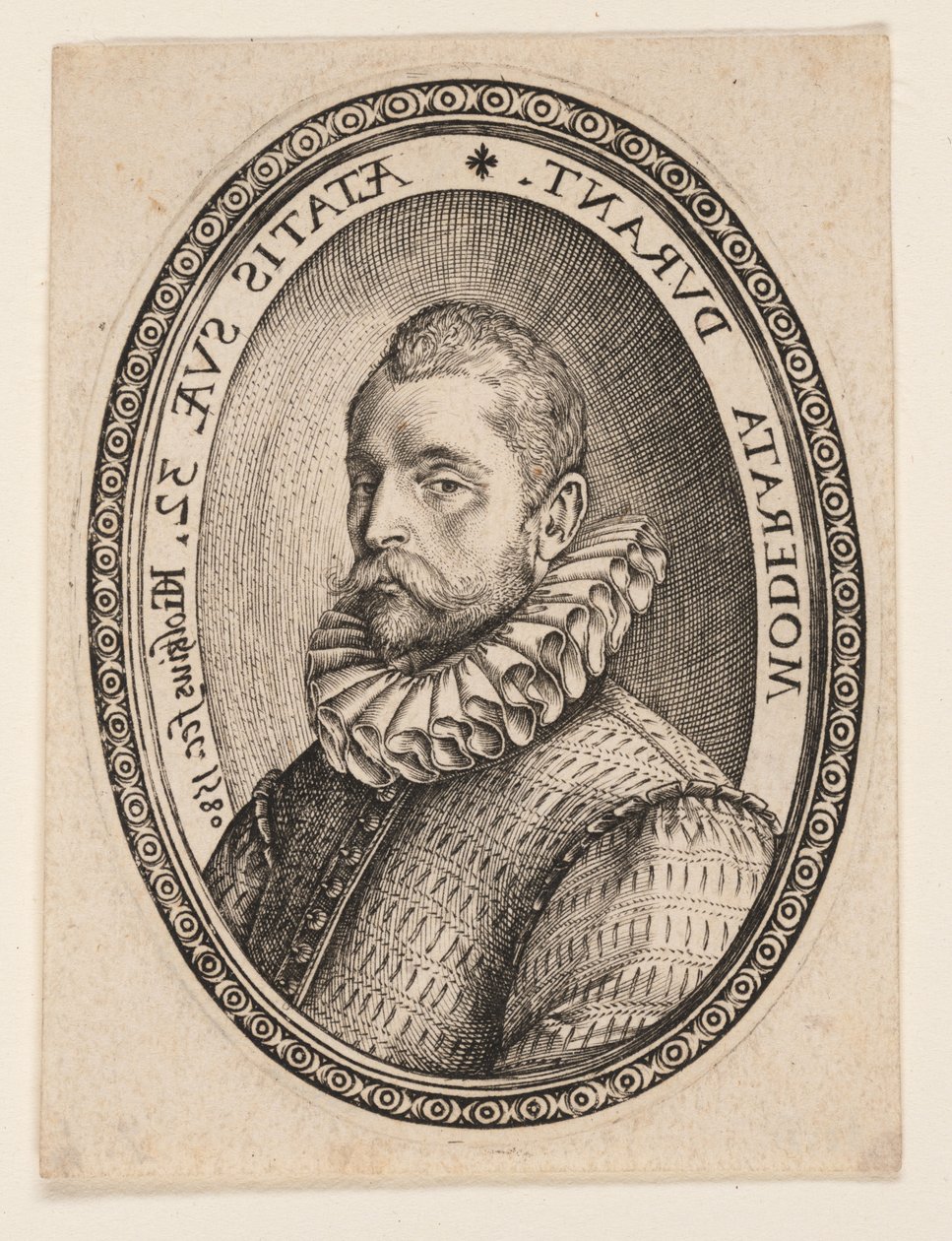 Busto de hombre mirando a la izquierda de Hendrick Goltzius
