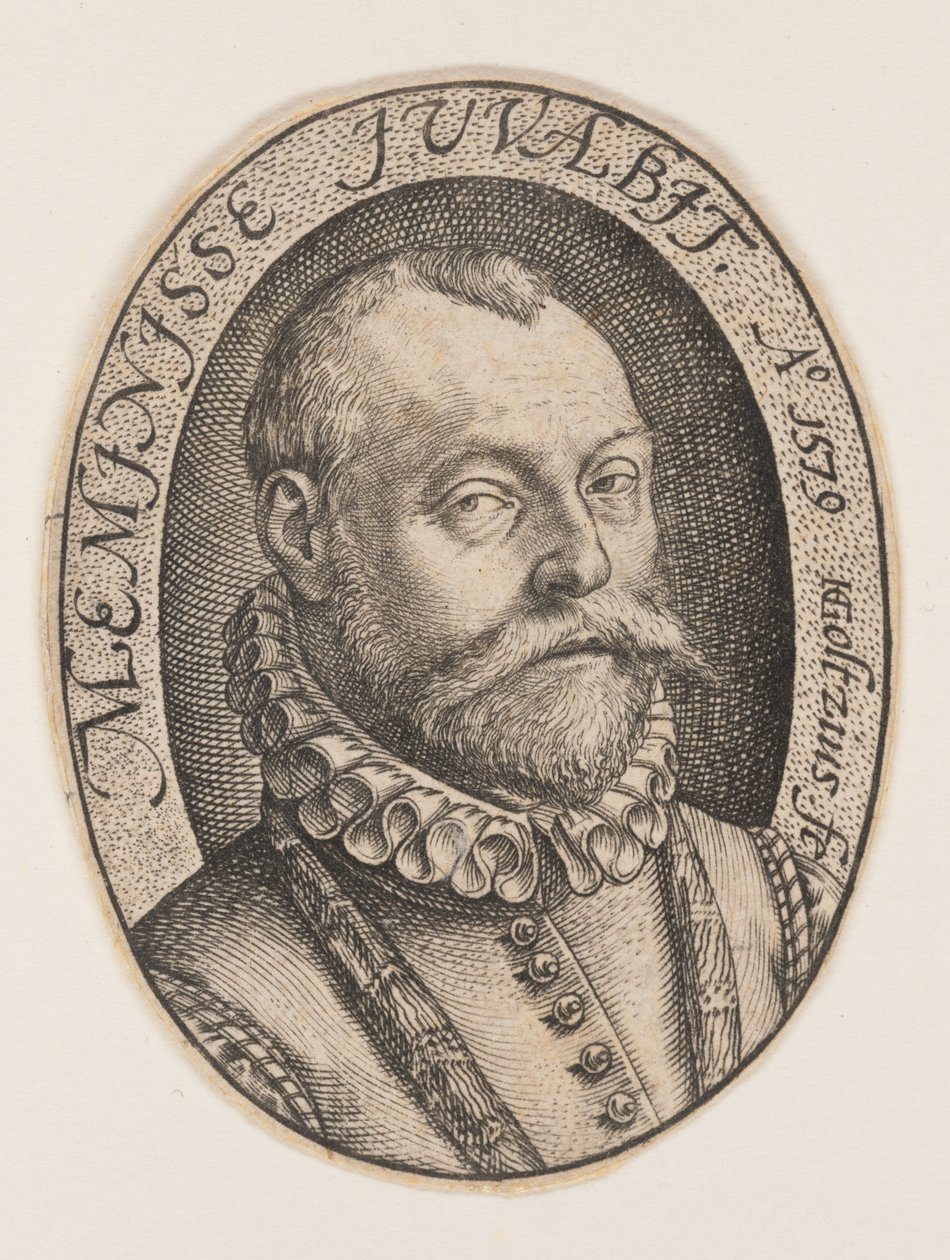 Busto de hombre mirando a la derecha de Hendrick Goltzius