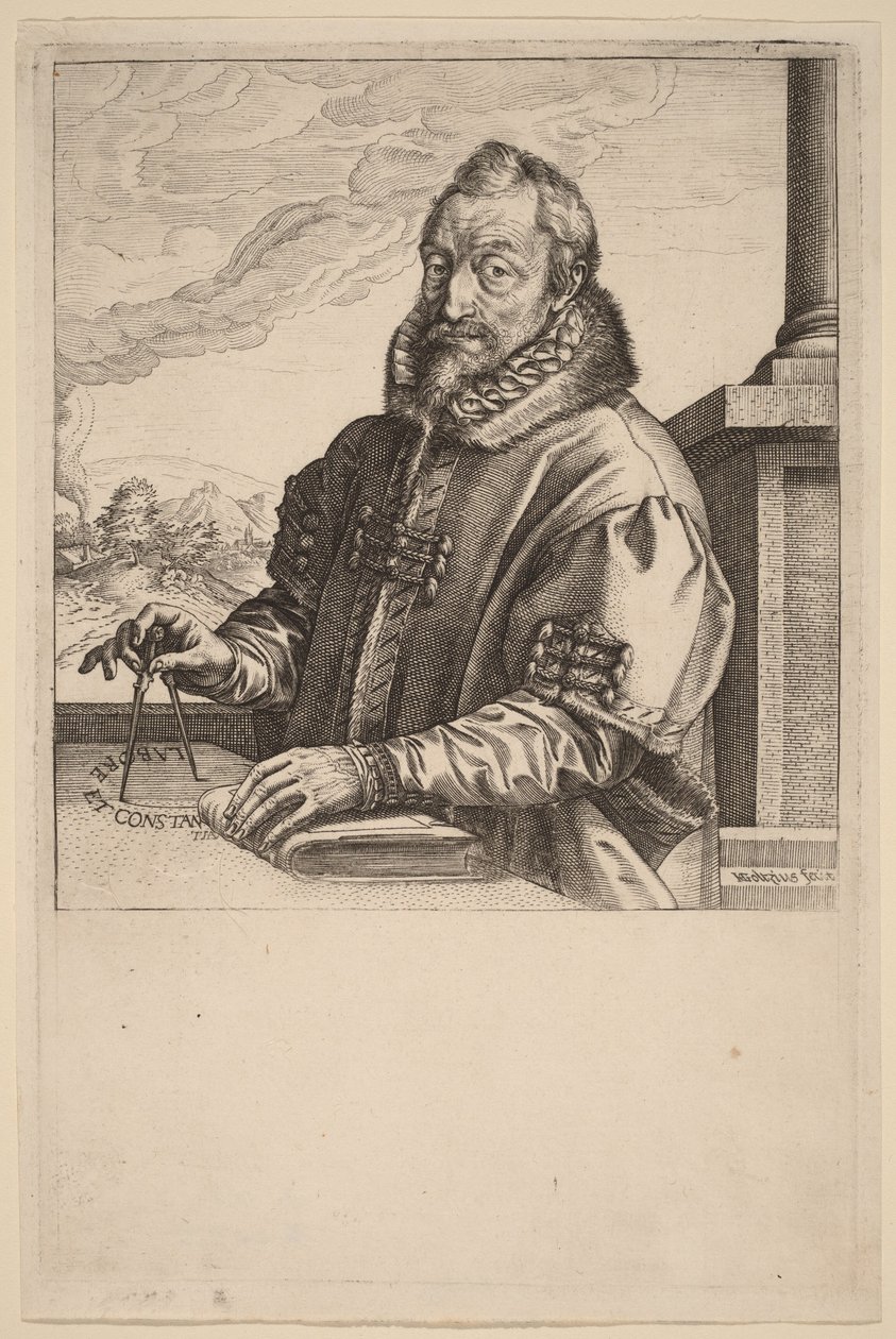 Christopher Plantin de Hendrick Goltzius