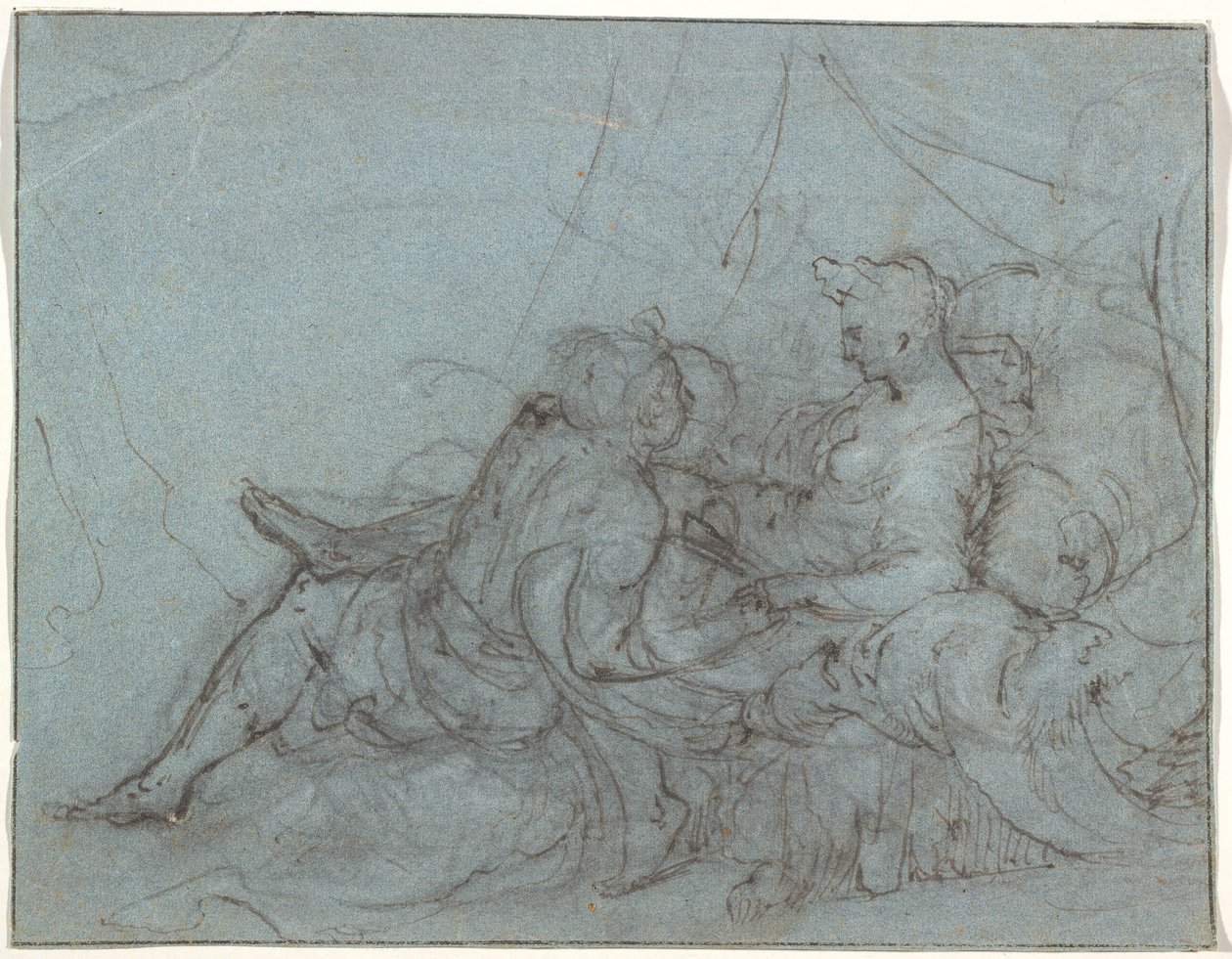 Pareja enamorada de Hendrick Goltzius