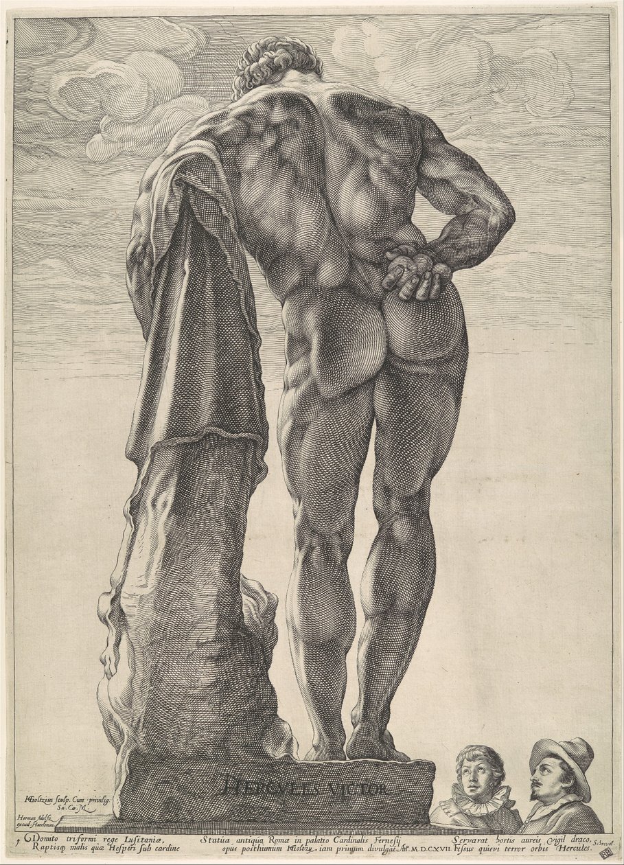 Hércules de Farnese de Hendrick Goltzius