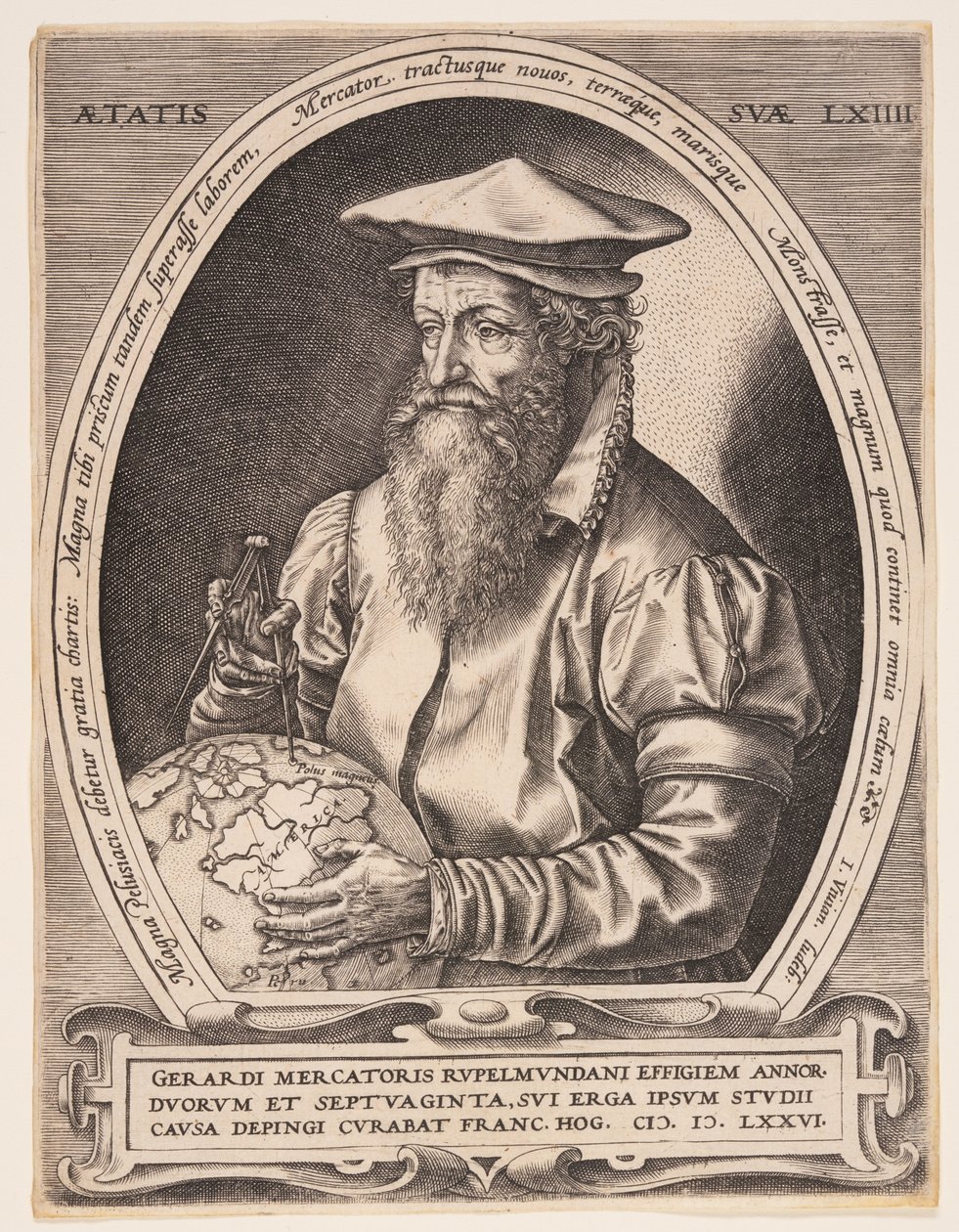 Gerardus Mercator de Hendrick Goltzius