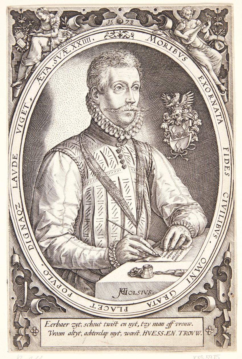 Gerrit Dircksz o Claes Steffensz. van Heussen de Hendrick Goltzius