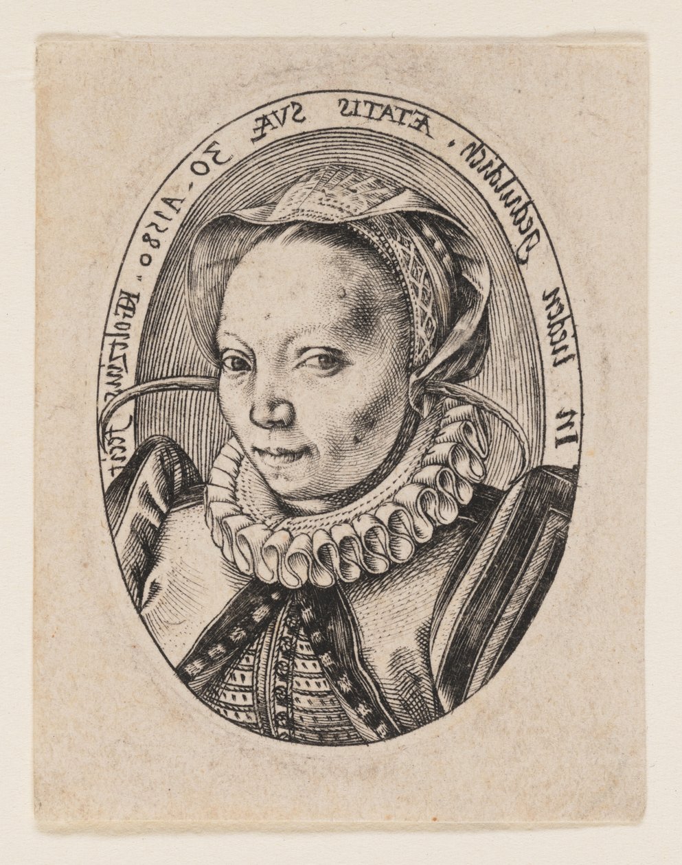 Grietgen Jansdochter, esposa del artista de Hendrick Goltzius