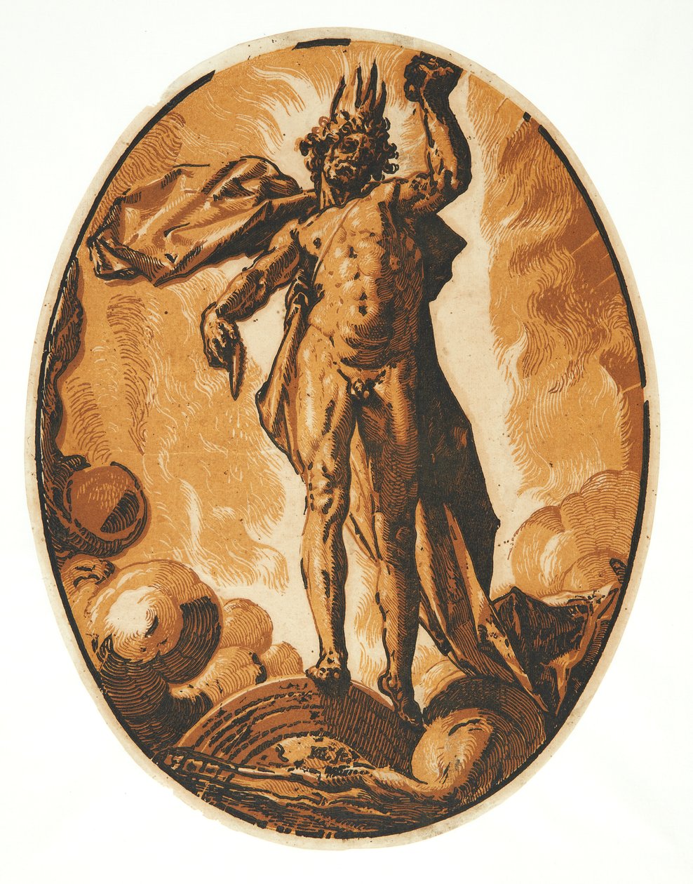 Helios de Hendrick Goltzius