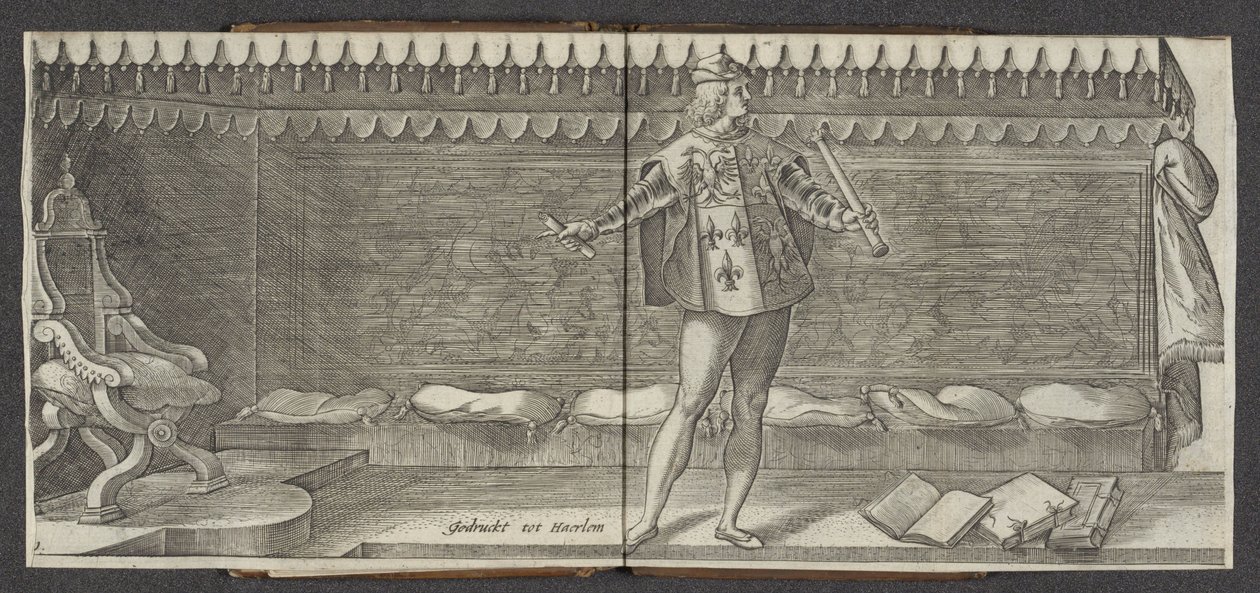 Heraldo Origen y breve historia de los condes de Hollandt Zeelandt y de Vrieslandt (título de la serie) Condes y condesas de Holanda (título de la serie) de Hendrick Goltzius