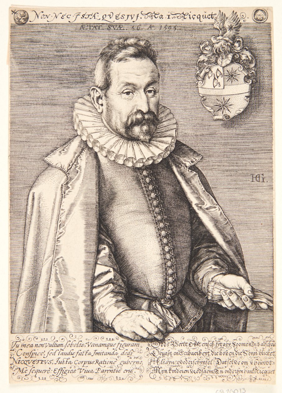 Jan Nicquet de Hendrick Goltzius