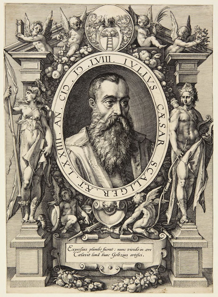 Julio César Scaliger de Hendrick Goltzius
