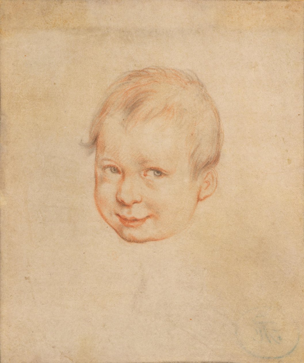 Cabeza de niño de Hendrick Goltzius